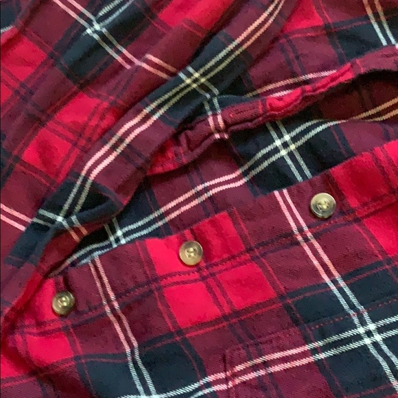 Red button down shirt - Picture 2 of 2